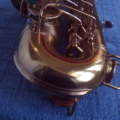 Buescher SLANT SIGNATURE ARE DECO 1938 - BRASS image 7