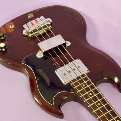 Gibson EB-O 1964 - Red image 6