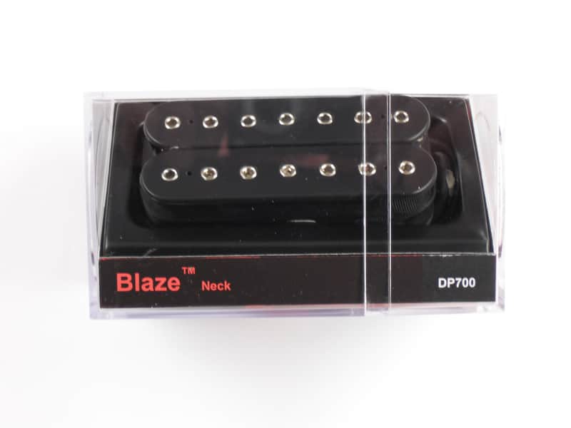DiMarzio Blaze 7 String Neck Humbucker Black W/Chrome Poles DP 700 Bild 1