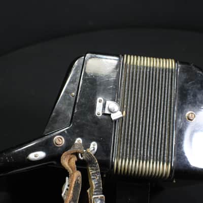 An Italian Made  12 Bass Accordion in it's Original Case image 5