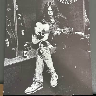 Neil Young Greatest Hits Easy Guitar Tab Tablature Sheet Music Song Book Songbook image 1