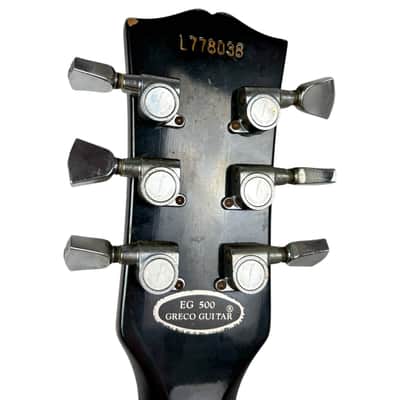Greco EG-500 Standard Les Paul 1977 - Ebony image 11