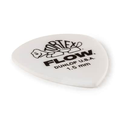 Dunlop Guitar Picks Tortex Flow 12 pack 1.50mm 558P1.50 image 3