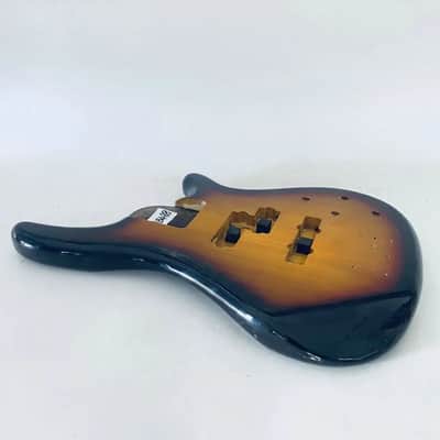 Sunburst 4 String Electric Bass Basswood Body DIY Project image 6