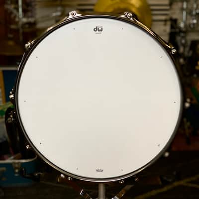 DW Collector’s Series 6.5x14 Purpleheart Wood Snare Drum - Natural image 6