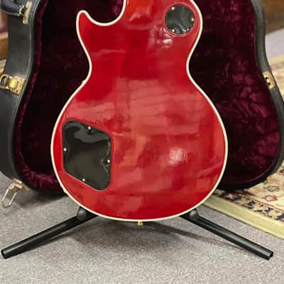 2010 Gibson Custom Les Paul Custom - Translucent Red image 8