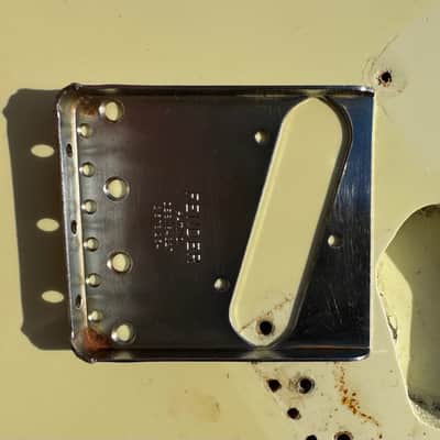 1963 thru 1977 Fender Telecaster Bridge  PAT.PEND. Tele Plate USA  RI  - 60’s 70’s image 16