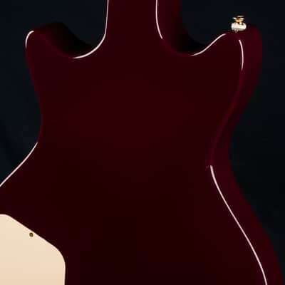 Huss & Dalton Meridian DC Custom Lipstick Red Flamed Maple and Mahogany Double Cutaway NEW image 19