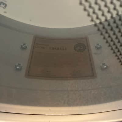 Mint DW 5.5x14 Collector's Series Aluminum 3mm Snare Drum Satin Chrome Hardware image 9