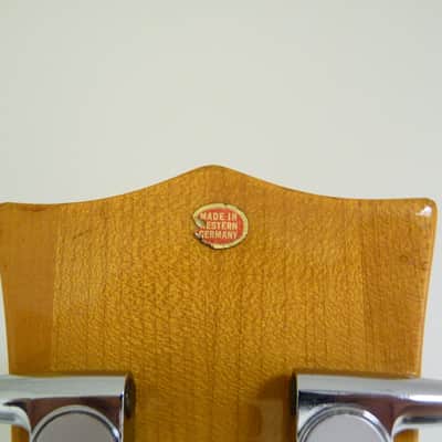 Hohner / Bartell Black Widow Fretless Bass Late '60s Natural image 12