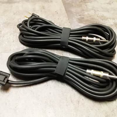 Heavy Gauge 1/4" to Banana Cables Pair - 25ft. Length - *Great for Studio Monitors* image 4