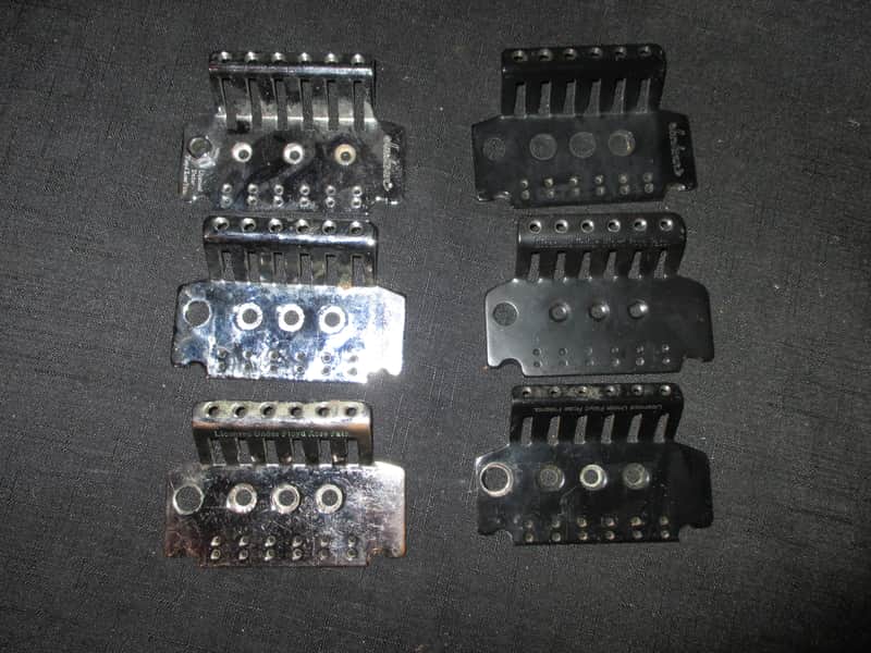 Jackson and Unknown Locking Tremolo Bridge Plates image 1