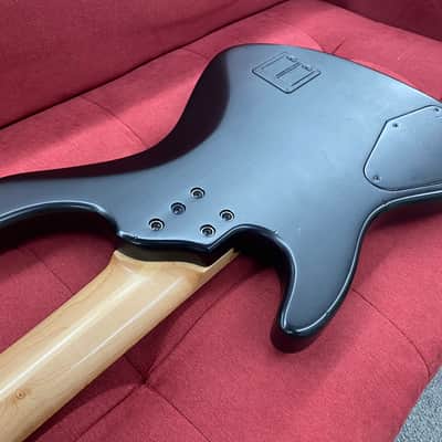 Matthieu Combe Alys-5 5-String Bass, Birdseye Maple Neck - Black w/ Agular Pickups image 15