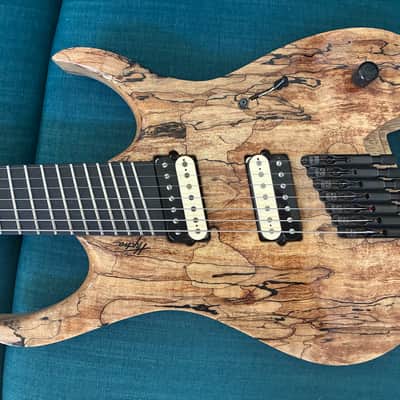 Mayones Hydra Elite VF BKP 7 2020 - Highest-Grade Spalted Maple image 1