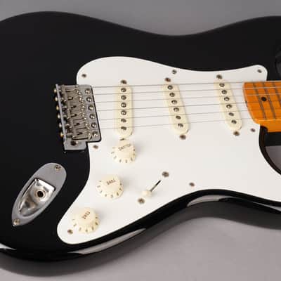 Fender '57 American Vintage Reissue Stratocaster - 2011 - Black over Daphne Blue w/OHSC image 18