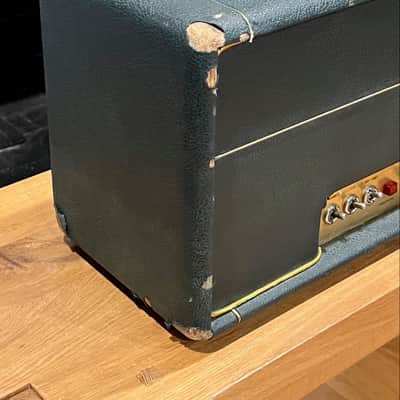 1969 Marshall Super Bass 100 Watt Head Metal Panel image 3