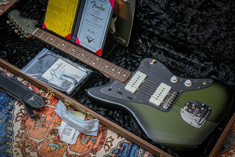FENDER USA Masterbuilt '62 Jazzmaster NOS *Austin MacNutt "Olive Drab Burst + Rosewood" (2025)