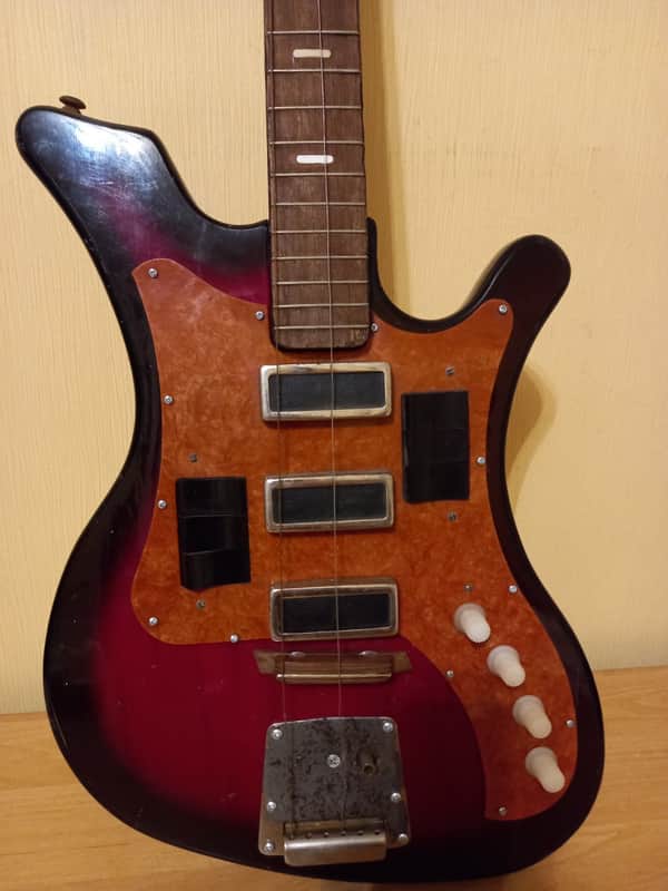 Aelita Electric Guitar USSR Russian Soviet Vintage