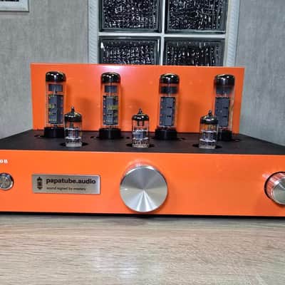 Tube Amplifier 👉MINT Hi-End Stereo Class A on Rare Vintage EL34 Audiophile Handcraft image 4
