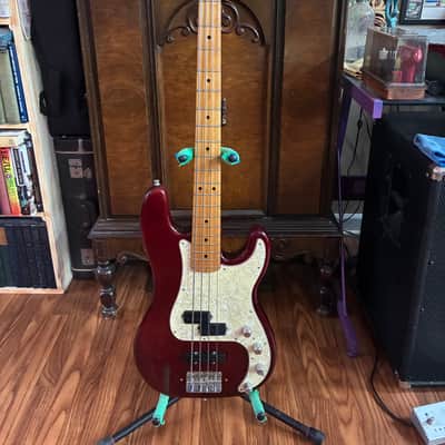 Fender 1978 Precision-Translucent Burgandy