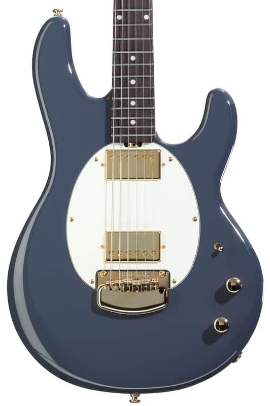 Ernie Ball Music Man StingRay II Cory Wong Signature Electric Guitar - Charcoal Blue with Rosewood Fingerboard image 1