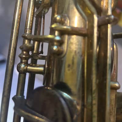 Buescher Big B Baritone Saxophone 34xxx - 1961 image 10
