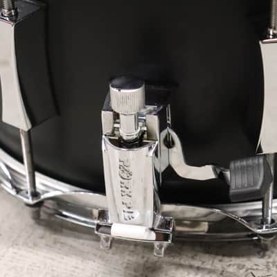 Pork Pie Little Squealer 7X12" Snare Drum Flat Black image 4