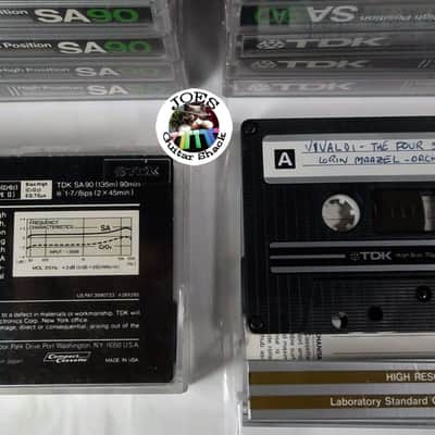 10 TDK SA-90 (1982) Type II Super Avilyn SA Chrome Cassette Tapes Made in Japan Used in Excellent Condition! image 3