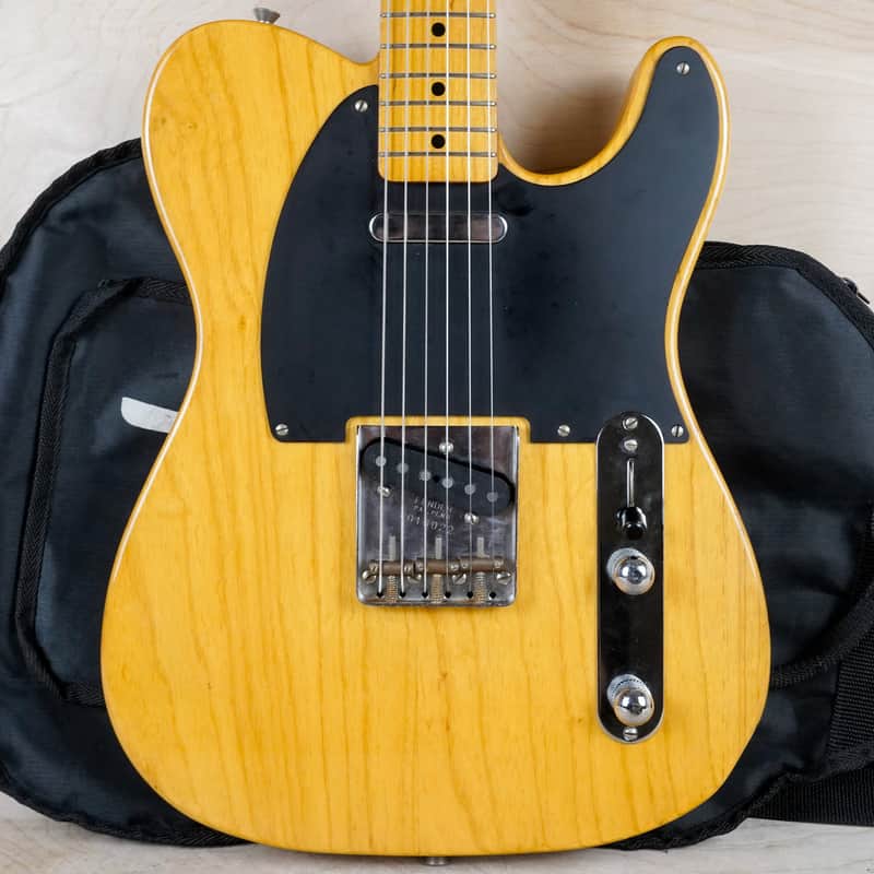 Fender TL-52US Telecaster Reissue CIJ 1997 Vintage Natural Japan USA Vintage PUs w/ Gig Bag image 1