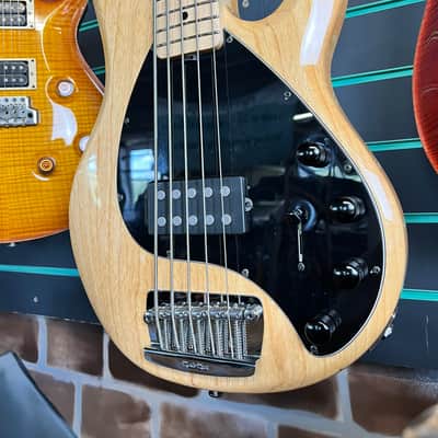 Ernie Ball Musicman StingRay5 H Natural Gloss 2013 Electric Bass Guitar image 6