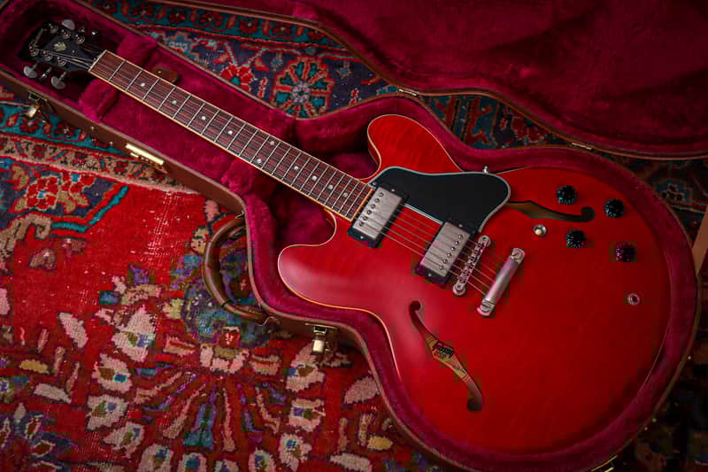 GIBSON USA ES-335 Dot Reissue "Cherry + Rosewood" (2001)