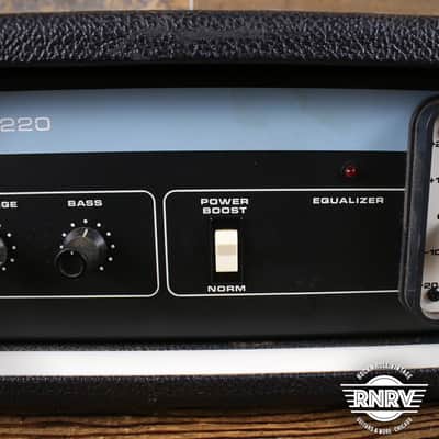 Acoustic Control Corp Model 220 Vintage Late 1970s Bass Head image 4