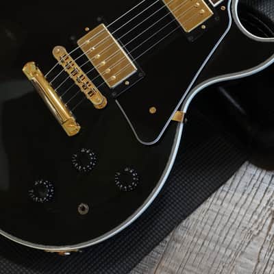 2013 Gibson Les Paul Custom Lite Electric Guitar Black Ebony + OHSC image 6