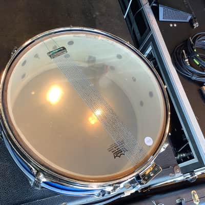 Ludwig Super Classic Keystone - S/N 1965 -5.5 x14 - Blue Sparkle - #596 image 8