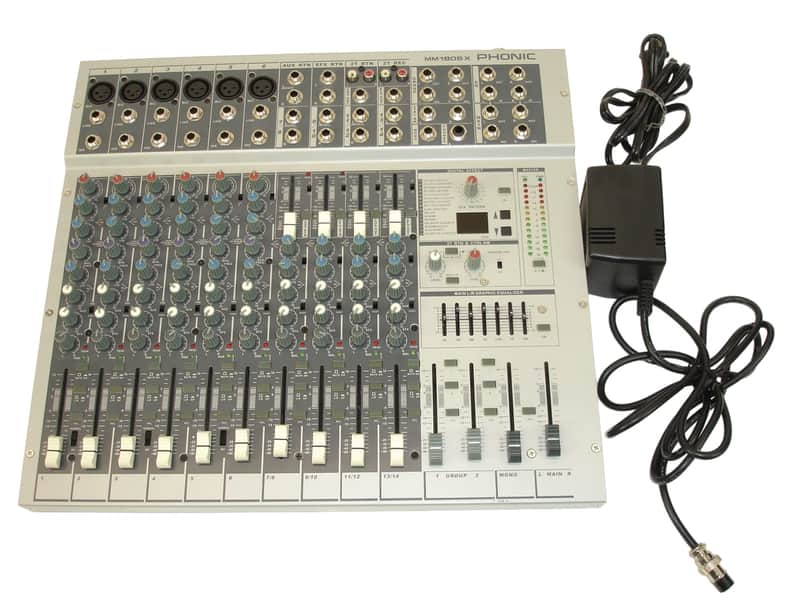Phonic MM1805X Rackmount Mixer with EFX | Reverb