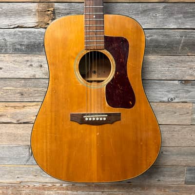 1971 Guild D-35NT Vintage Acoustic Guitar w/ L.R. Baggs Micro EQ Preamp image 1
