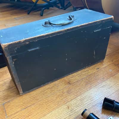 Henry Gunckel A Clarinet wood body w/fresh repaid Paris, France buffet stencil coffin case (simple system - not Albert or Boehm) Late 1800s image 4
