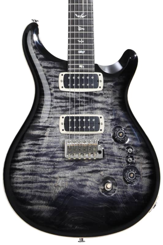 PRS Custom 24-08 Electric Guitar - Charcoal Burst/Charcoal image 1