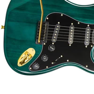 MUSTAR MEG-100 Green Electric Guitar Kit | Beginner Set with Amp image 4