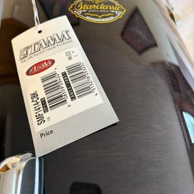 SMF1414-CBK - Tama Starclassic Maple 14" Floor tom drum - Cherry Black lacquer finish - FACTORY NEW CONDITION image 2