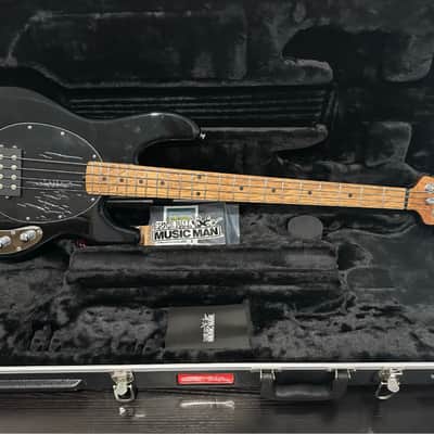 Ernie Ball Music Man StingRay Special 4 H with Roasted Maple Fretboard 2018 - Present - Black Rock image 5