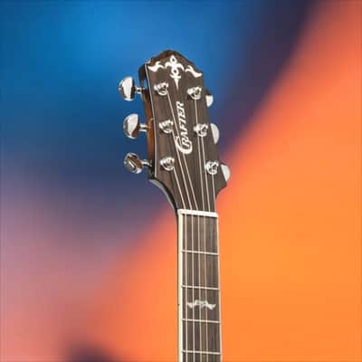 Crafter NOBLE VTG Noble series, Small jumbo acoustic-electric guitar with solid maple top Crafter image 7