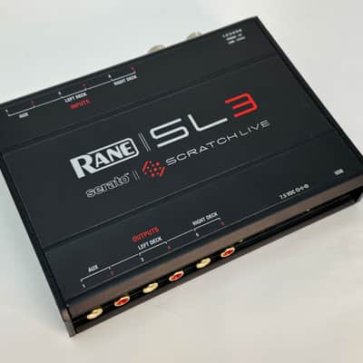 Rane / Serato Rane Serato SL3 Scratch Live DJ audio interface 1990's-2000 - Black metal image 6
