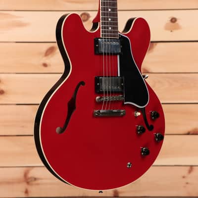 Gibson PSL 1959 ES-335 Ultra Light Aged - Cardinal Red/Black-A930383 image 1