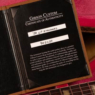 Gibson Les Paul 1959 Custom Shop LTD 2024 - Ocean Blue image 10