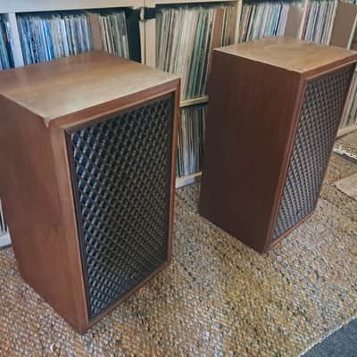 Sansui SP-1000 Wood Cabinet Floor Speakers 1969 image 2