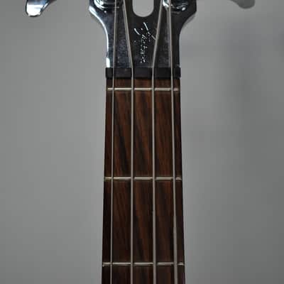 1990s Vaccaro V2 Bass Black Finish Left-Handed Electric Bass image 12
