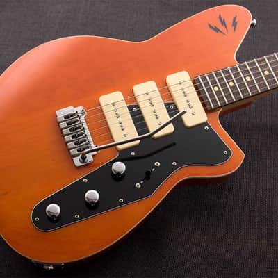 Reverend Ron Asheton Jetstream 390 Rock Orange image 3