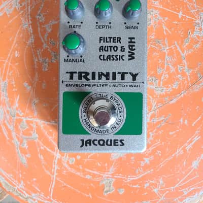 Jacques Trinity Auto-Wah and Filter V2 2010s Silver and Green image 2
