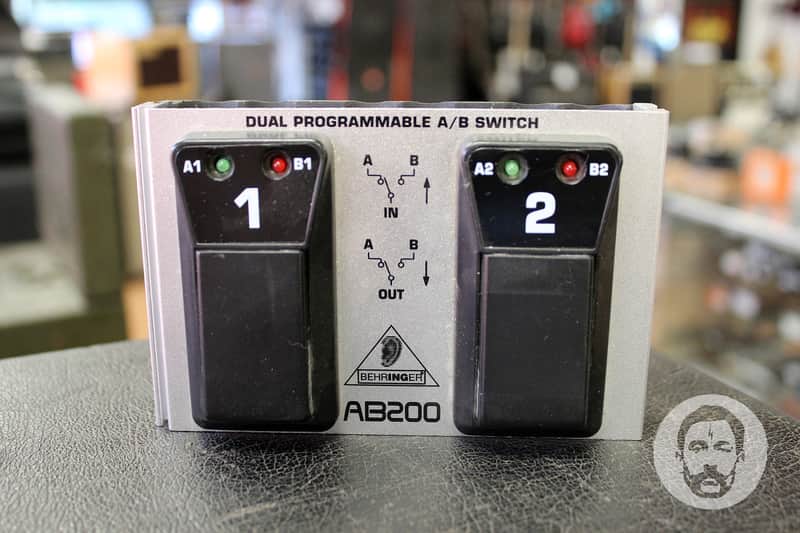 BEHRINGER AB200 A/Bスイッチ Behringer AB200 Dual A/B Switch | Reverb